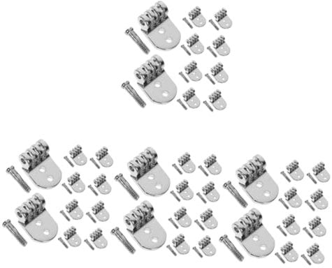 Ipetboom 40 Sets Spectacle Arms Replacement Comprehensive Glasses Repair Set Eyeglass Hinges for Easy Repair