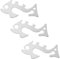 INOOMP 3St Kordelzug Zelt Drahtspanner Bewehrung Überdachung Einsätze Outdoor Gear Camping Gear Outdoor-Ausrüstung seilspanner Outdoor-Windstopper Campingbedarf Rostfreier Stahl Silver