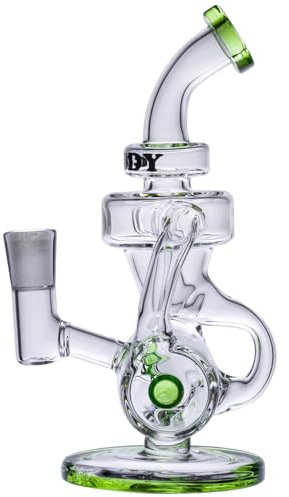 Goody Glass Drummer Boy Mini Dab Rig 4-teiliges Set – Grün