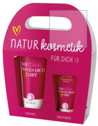 La Vida Relax-Geschenk-Kosmetik-Set -Herz, Geschenkset für Damen