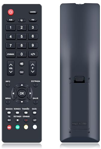 GOUYESHO Nuevo Mando a Distancia de Repuesto para TD Systems TV K49DLM8U K24DLM7F K32DLM10H K24DLM10H K32DLM7H K55DLM8U K40DLM7F K50DLM8F K32DLM10H