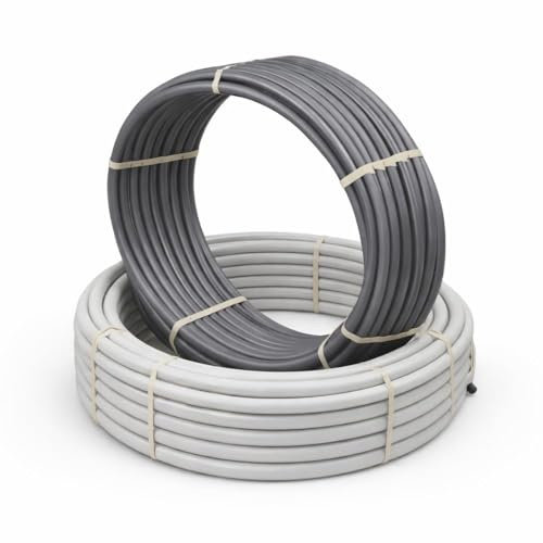 LavaTap Polybutylene Barrier Pipe 15mm x 25m Coil PB Pipe for Central Heating Plumbing and Underfloor Heating Systems