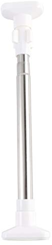 OUNONA Duschstange ohne Bohren 38/50 cm multifunktion Vorhangstange Drehen verstellbar Spannstange Klemmstange Kleiderstange Teleskopstange