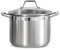 Tramontina 80120/509DS Lock & Drain Pasta Cooker Pot with Strainer Lid, 18/8 Stainless Steel, Induction-Ready, Impact-Bonded, 8-Quart