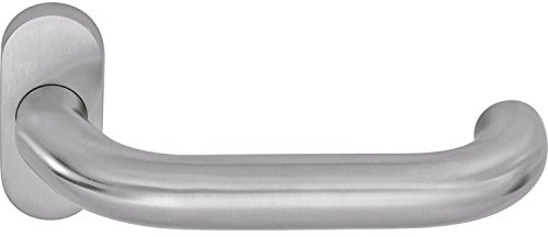 Drückerlochteil PREMIUM 8350 - ohne Rosette, V FS, 22,0 mm, Edelstahl matt | Türbeschlag dormakaba