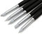 Paintersisters® Silikonpinsel 5er-Set Gr. 10, Modellier-Pinsel, Colour-Shaper, weiche Ausführung, Langer Stil