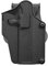 BEGADI Airsoft Multi Fit Hartschalen - Holster mit Paddle, für viele Softair Pistolen, schwarz