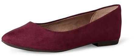 Amazon Essentials Ballerines à Bout Pointu Femme, Pourpre, 38.5 EU