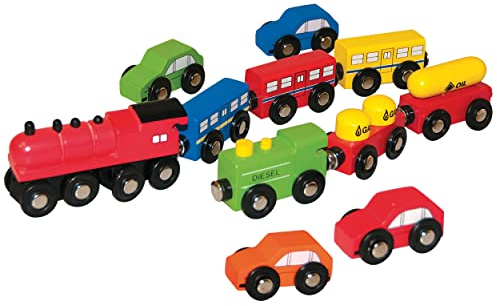alles-meine.de GmbH Zubehör für - Holzeisenbahn - für Fast ALLE Systeme Verschiedene Artikel frei wählbar Auto u. Eisenbahn Set Holz - paßt zu Allen gängi..
