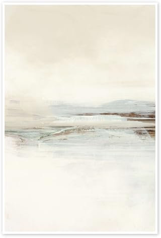 Calm III Poster von Dan Hobday 90 x 130 cm Beige Wandbilder Wanddeko