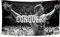 Conquer Flagge für Arnold Schwarzenegger 91 x 152 cm lustiges Poster Banner Wand Outdoor hängende Flagge mit 4 Messingösen für College Wohnheim Raumdekoration