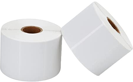 2 Rolls 2000 Etiketten Selbstklebend 60x30mm Adressetiketten Haushaltsetiketten Tiefkühletiketten Aufkleber Zum Beschriften für Büro Küche und Marmelade (1000 Etiketten/1 roll)