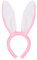 Sibba Kaninchen Ohren Stirnband Plüsch Hase Hasenohren Haarreif für Kinder Weihnachten Osterhasen Hüte Kostüm Zubehör Bunny Ear Haarband Haarbänder Mädchen Erwachsene Karneval Cosplay Party (Hellrosa)