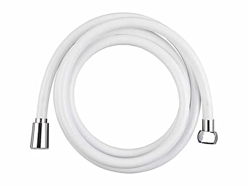 Tubo flessibile per doccia PVC colore bianco 1,2 m