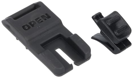 easyPART passend für Electrolux 140039004340 Verschluss für Bodendüse an | Stielstaubsauger, Bodenbürste, Halterung schwarz, 4055248894, Haltebügel, Bürstenwalze, Kompatibel mit AEG, Juno, Zanker