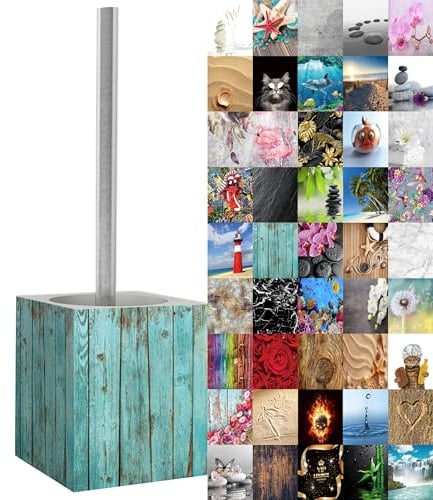 Sanilo WC Bürste, viele schöne Klobürsten zur Auswahl, hochwertige Qualität, Elegantes Design (Lumber)