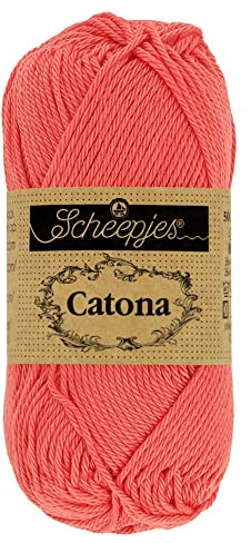 Scheepjes - Scheepjes Catona 252 Watermelon Yarn - 1x10g