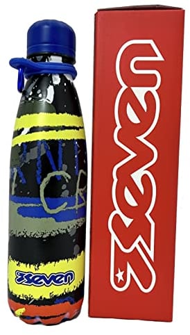 Borraccia 500ml Acciaio Fluo Belts Boy Seven