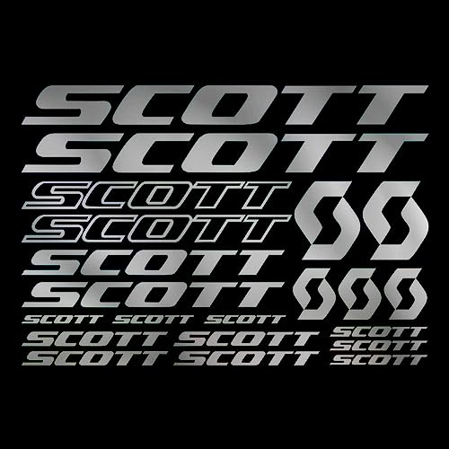 Car Sticker 21pcs for SCOTT BIKE FRAME STICKERS DECALS SHEET BICYCLE CYCLING,32cm*22cm