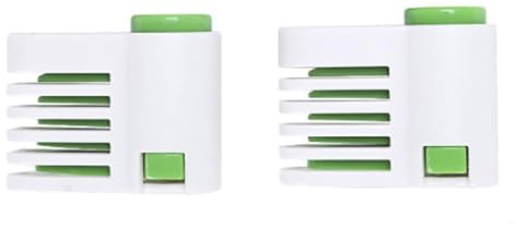 TopHomer 2Pcs Cake Slicer Toast Layering Aid Bread Slicing, 5 Layers Stratification Auxiliary Toast Cutting Baking DIY Tools Slicer Cutting Holder Tool (Green)