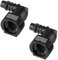 JNNJ 2 Pièces Raccord Rapide Conduite Carburant, Conduite Carburant Coupleur Tuyau, Véhicule Conduite Carburant Connecteur Connexion Dégagement Rapide, Voiture Accessoires pour Plupart Voitures