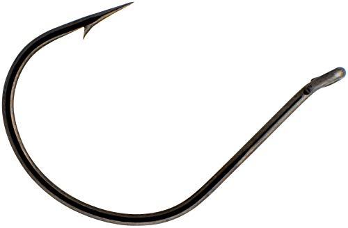Daiwa Haken einfach D Hook Drop Shot – H.No.1 – Black Nickel – DHDRSH1