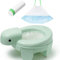 Tuzsocr Toilettentraining, tragbar, Reisetöpfchen für Kleinkinder, 4-in-1 Camping-Toilette für Kleinkinder, für Jungen und Mädchen, Baby-Tragetöpfchen, Auto, Töpfchensessel für Camping, Park (grün)