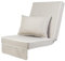 Alfresia Garden Swing Seat Cushion with Back Rest, Water Resistant Replacement Cushions for Outdoor Furniture, Luxury Style Swing Seat Cushion, Thick Luxury Foam Filling, Choice of Colours (Taupe)