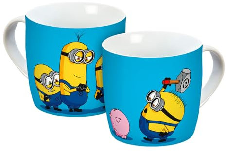 Tasse Minions Miniontastic 330ml Porzellan, Blau