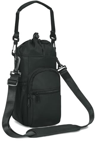 Porte-bouteille isolé Porte-bouteille portable Sangle de sac de bouteille d'eau Porte-bouteille de randonnée Sac de bouteille multifonctionnel Porte-bouteille de marche Bouteille d'eau thermique Sac d