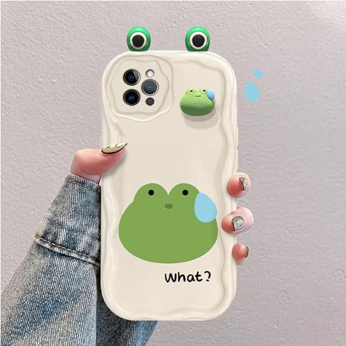 Custodia Cartone Animato 3D Compatibile con iPhone 11 Pro Cover Silicone Antiurto Alla Moda