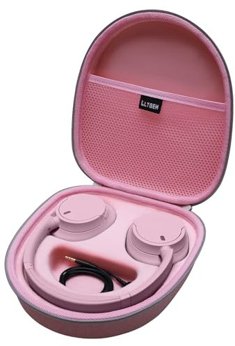 LTGEM Case Compatible with Sony WH-CH720N / WH-CH520 / WHCH710N / WH-CH510 Noise Canceling Headphones Over The Ear Headset, Pink