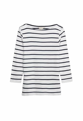Marks & Spencer Damen Reine Baumwolle Hemd Regular | Ärmellänge: Cuff-Ärmel, Rundhalsausschnitt, Ohne Kragen, Zum Reinschlüpfen, Leicht