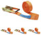 Kerbl 37147 Cinghia di Ancoraggio a Cricchetto, 1 Pezzo, 50 mm / 6 m, Forza di Trazione 2000/4000 kg, Arancione (Confezione da 4)