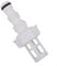 CWOQOCW For Intex Pool Drain Adapter For Garden Hose Connection - Compatible With Frame Pools - PVC Material - Efficient Water Drainage System