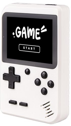 Mini console portatile per bambini con 400 giochi classici, schermo da 2,8, batteria da 1020 mAh, console per videogiochi portatile, mini gioco portatile per ragazzi e ragazze, regalo di Natale e