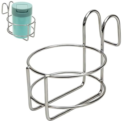 Getränkehalter fürs Bett, Praktisches Wasserflaschenzubehör Geeignet, 11,5x7,5x13,5cm Hochwertiger Getränkehalter Metall Bett für Etagenbetten Autoschlafsaal