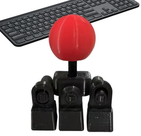 GkgWuxf Keyboard Joystick | Quick-Release Retro Game Thumbstick - 4-Way Mechanical Keyboard Controller - for Men Women Adults Office Bedroom Game Room Work