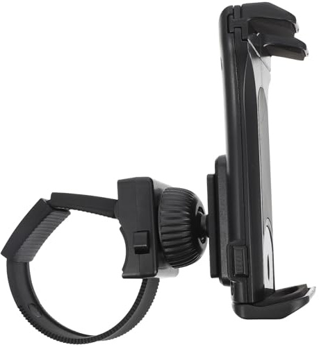 CHICAMPERA Fahrrad Tablette Halterung und Handyhalterung für Fahrradlenker aus Abs mit Fester Klemmung und 360° Drehung Geeignet für Workout Bereich und Kinderwagen Geräte 10,2 bis 26,7 cm