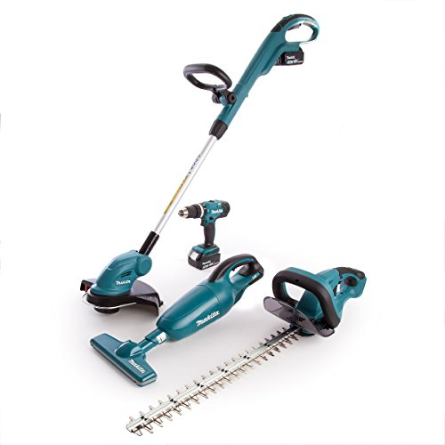 Makita DLX4093 AKKU-SPEZIALSET, 18 V, Blau