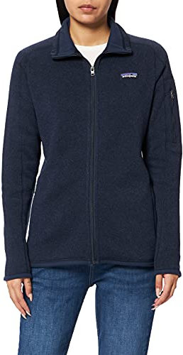 Patagonia W's Better Sweater Jkt Maglione, Blau (New Navy), XS Regular Donna