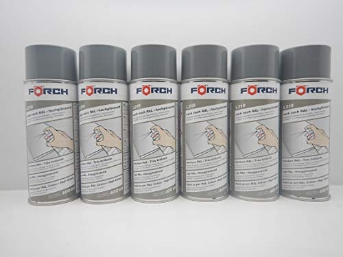 FORCH MAUSGRAU GRAU RAL 7005 Lack LACKSPRAY Spray SPRAYDOSE 400ML (6)