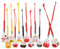 Porte Clef du Chat Maneki Neko, Mousqueton Porte Clé en Forme de Chat Porte, Femme Homme Porte-clés Chat Beckoning Feng Shui Bonne santé Couleur aléatoire 12PCS - Couleur Aléatoire