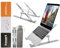 K-MART Laptop Stand for Desk, Adjustable Aluminum Laptop Riser for Desk & Bed, Air-Ventilated Portable Laptop Stand, Compatible with MacBook, Dell, HP, and 10-15.6”