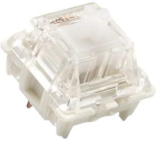 Pack of Gateron ks-9 G PRO Switches for Mechanical Gaming Keyboards | Plate Mounted | Pre Lubed (Gateron PRO Clear, 65 Pcs)