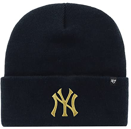 '47 Brand Wintermütze - Haymaker Metallic NY Yankees Navy