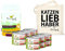 I Love My Cat Sparset für Katzen mit IBD Hypoallergenes Getreidefreies Katzenfutter Nass mit Insektenprotein und Nahrungsergänzung für Immunität 1,24 kg