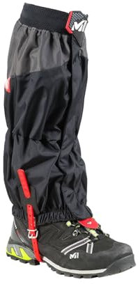 MILLET High Route Gaiters Gamaschen für Erwachsene, Unisex, Schwarz, neues Logo, M