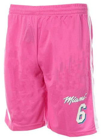 Sport Zone Short Basketball Rose Homme Miami Rose XXL