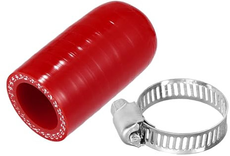 VekAuto Kit De Bouchon De Liquide De refroidissements En Silicone Renforcé, Universel 0,71 Id Pour Voiture Rouge